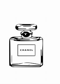Image result for Chanel Perfume Bottle Stencil