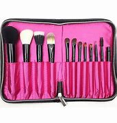 Image result for Leather Makeup Brush Case