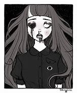 Image result for Aesthetic Anime Gore Girl Drawing