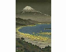 Image result for Mount Fuji Woodblock Print