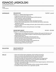 Image result for Medical Device Sales Rep Resume