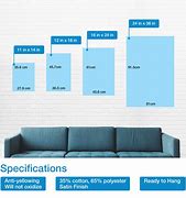 Image result for Canvas Print Size Comparisons