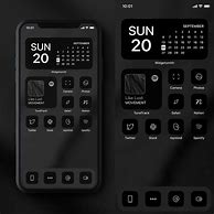 Image result for iPhone X Black Home Screen