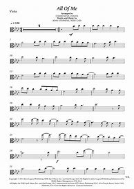 Image result for All of Me Viola Sheet Music