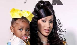 Image result for Cardi B and Daughter Matching Outfits