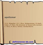 Image result for apolismar