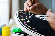 Image result for Painted Shoe Side View