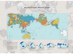 Image result for Most Accurate World Map Japan