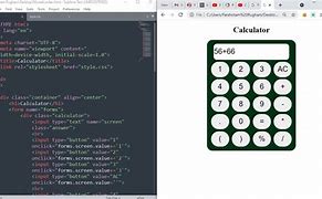 Image result for HTML Code That Makes Calculator