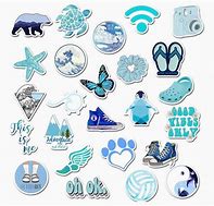 Image result for Blue Kawaii Stickers