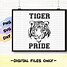 Image result for Tiger Pride SVG