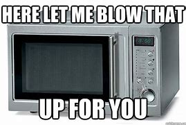 Image result for A Person Throwing a Microwave Image. Meme