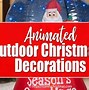 Image result for Animated Christmas Decor