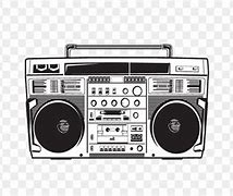 Image result for Boombox Silhouette