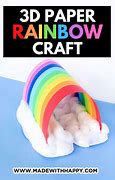 Image result for Rainbow Construction Papercraft
