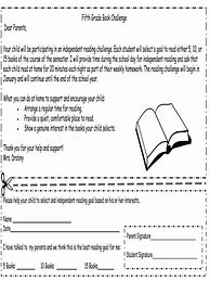 Image result for Book Challenge Form