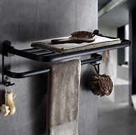Image result for Black Towel Rack for Kitchen