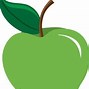 Image result for Green Apple Fruit Shape Clip Art