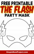 Image result for Flash Mask Template