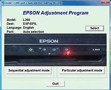 Image result for Epson Reset Software