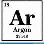 Image result for Argon Symbol Blue and Black