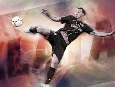 Image result for Zlatan Ibrahimovic ON Yellow Background