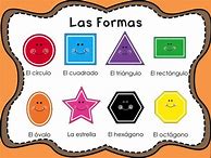Image result for Shapes in Spanish for Kindergarten