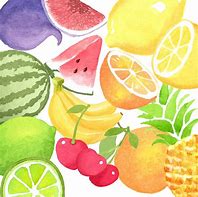 Image result for Watercolor Fruit Clip Art