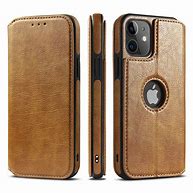 Image result for iPhone 13 Flip Phone Leather Case