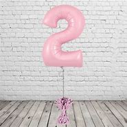Image result for Pink Number 2 Balloon