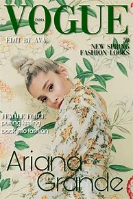Image result for Ariana Grande Vogue Magazine Cover