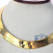 Image result for 24K Gold Herringbone Chain
