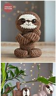 Image result for Sloth Crochet Pattern