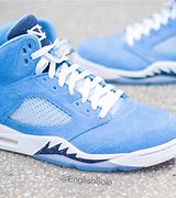 Image result for Jordan Retro 5 Baby Blue