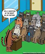 Image result for Cat and Kid Cartoon Jokes