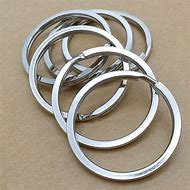 Image result for Stainless Steel Split Key Rings