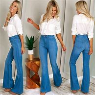Image result for High-Waisted Jeans with Sneakers
