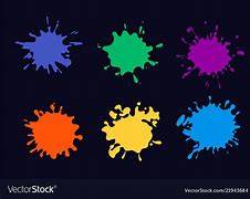 Image result for Colored Ink Splash