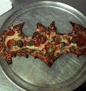 Image result for Pizza Batman Signal in Sky