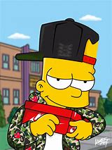 Image result for Simpsons iPhone Wallpaper Supreme