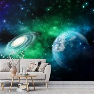 Image result for Galaxy Themed Wall