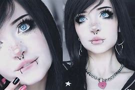 Image result for Cute Emo EyeLiner