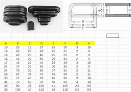 Image result for Rubber Grommets by Size