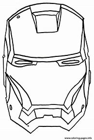 Image result for Iron Man Face Free Printable