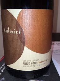 Image result for Bailiwick Pinot Noir Silver Pines