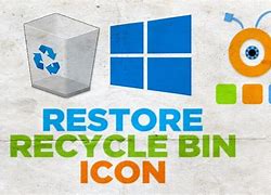 Image result for Add Recycle Bin Desktop Icon
