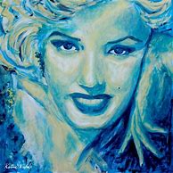 Image result for Marilyn Monroe Portrait Paintings
