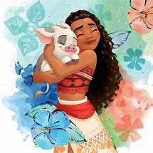 Image result for Moana Disney Princess Art