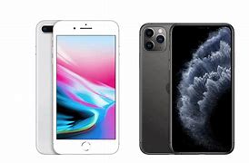 Image result for iPhone 8 Plus Size vs 11 Pro