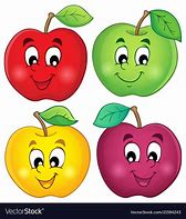 Image result for 4 Apples Cartoon